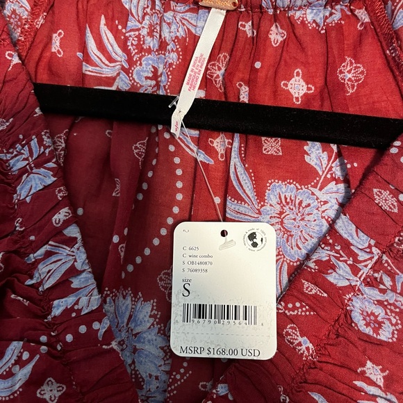 Free People Golden Hour Maxi Dress, NWT Size S - Picture 5 of 6